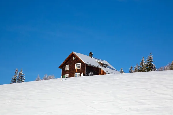 Inverno nelle Alpi — Foto Stock