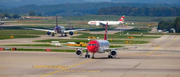 Zurich Lotnisko — Zdjęcie stockowe