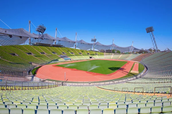 Parque Olímpico en Munich, Alemania — Foto de Stock