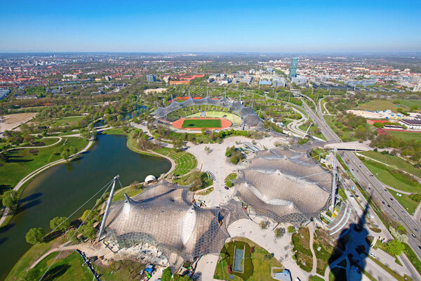 Olympic Park in Munich, Germany