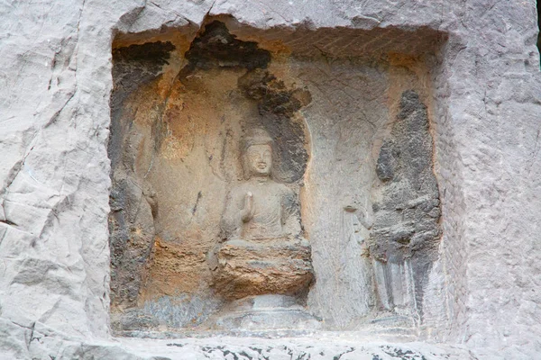 Longmen mağarasını — Stok fotoğraf