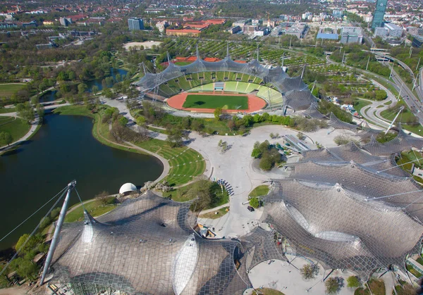 Parque Olímpico en Munich, Alemania — Foto de Stock