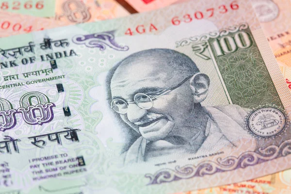 Indische Bankbiljetten — Stockfoto