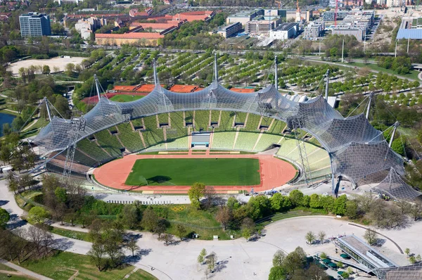 Olympiapark in München, Deutschland — Stockfoto