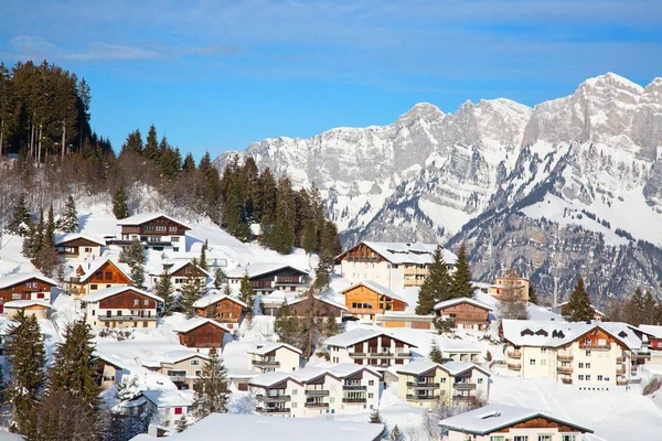 Inverno nelle Alpi — Foto Stock