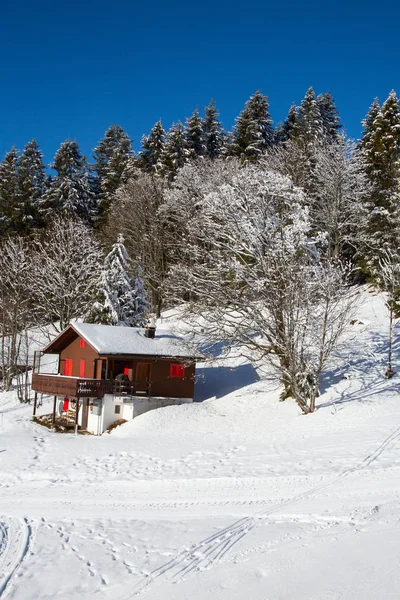 Winter in alps — Stock Photo, Image