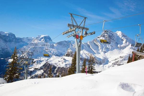 Winter in de Alpen — Stockfoto