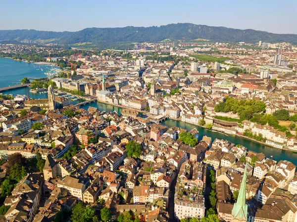 Zurich en verano — Foto de Stock