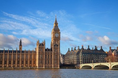 Londra. Big ben Saat Kulesi.