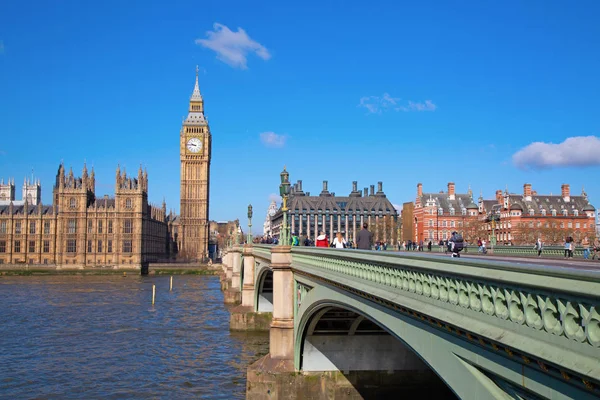 London. Big Ben clock tower. — Stock Photo, Image