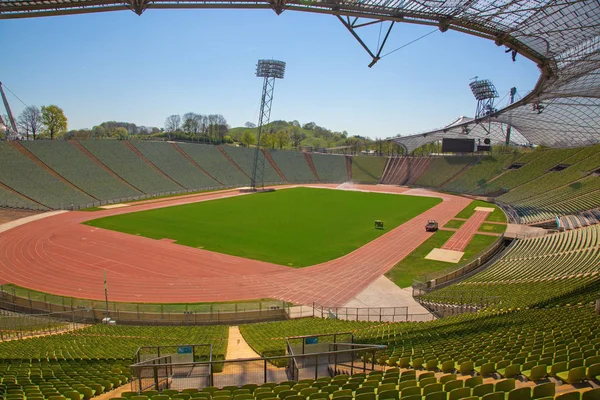 Olympic Park i München, Tyskland — Stockfoto