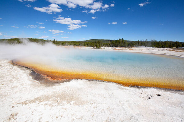 Black sands geyser basin