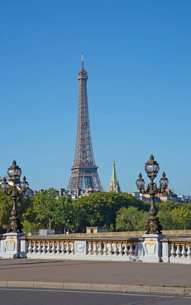 Bridge of Alexandre III in Paris — Stock Photo, Image