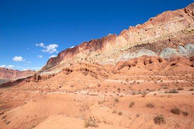 Utah, ABD 'deki Capitol Resif Ulusal Parkı
