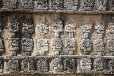 Chichen Itza, Yucatan, Meksika kalıntıları