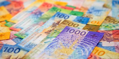 Yeni İsviçre banknotlarının koleksiyonu (2017-2019 yıllarında yayınlandı))