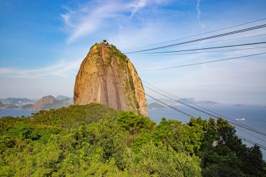 Rio de Janeiro, Brezilya 'daki ünlü Sugar Loaf Dağı