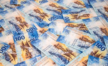 Yeni İsviçre banknotlarının koleksiyonu (2017-2019 yıllarında yayınlandı))