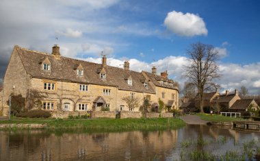 Cotswolds bölgesindeki antik köy 