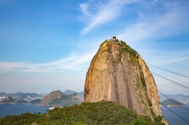 Rio de Janeiro, Brezilya 'daki ünlü Sugar Loaf Dağı
