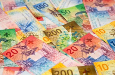 Yeni İsviçre banknotlarının koleksiyonu (2017-2019 yıllarında yayınlandı))