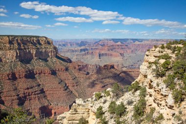 Büyük Kanyon 'un Güney Halkası. Arizona 'daki 