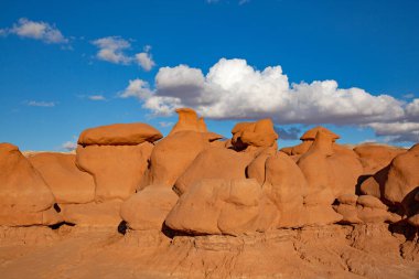 Hanksville yakınlarındaki Goblin Eyalet Parkı, Utah, ABD