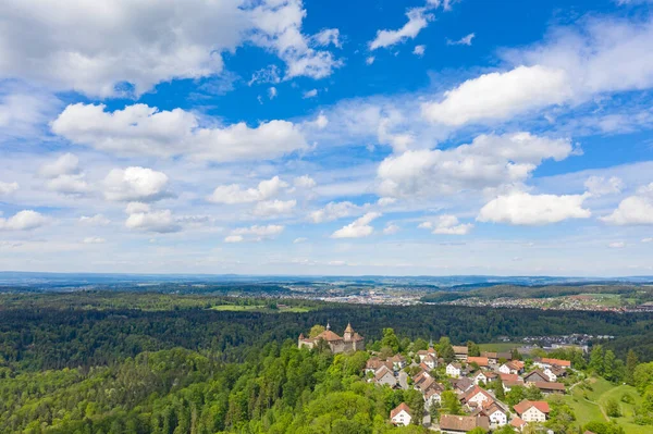 Kyburg Kalesi Zürih Winterthur Sviçre Arasında Yer Almaktadır — Stok fotoğraf