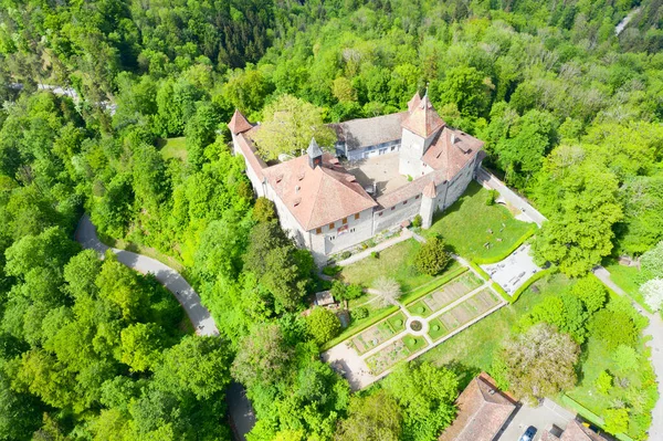 Château Kyburg Situé Entre Zurich Winterthur Suisse — Photo