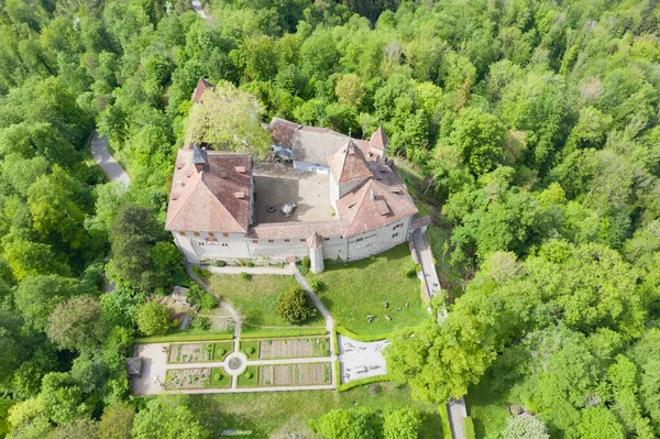 Castelo Kyburg Localizado Entre Zurique Winterthur Suíça — Fotografia de Stock