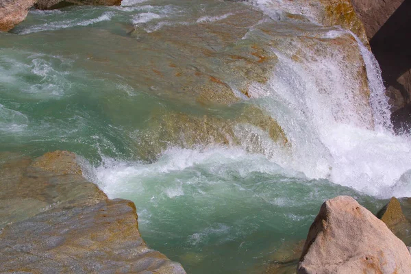 Río Reuss Los Alpes Suizos —  Fotos de Stock