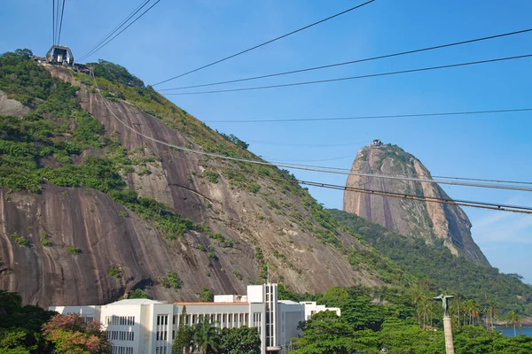 Famosa Montagna Pan Zucchero Rio Janeiro Brasile — Foto Stock