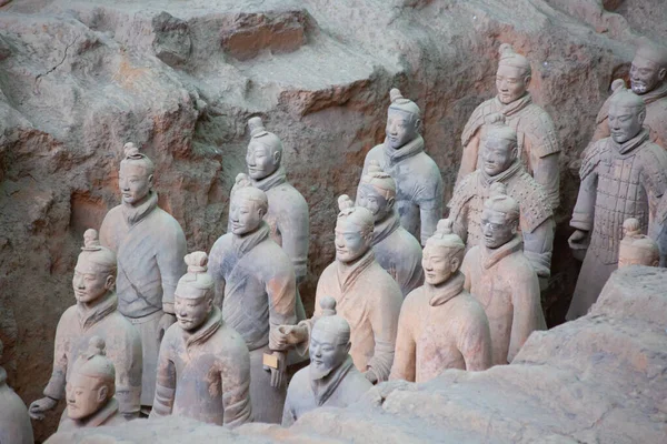 Xian Chine Octobre 2017 Célèbre Armée Terre Cuite Chine Mausolée — Photo