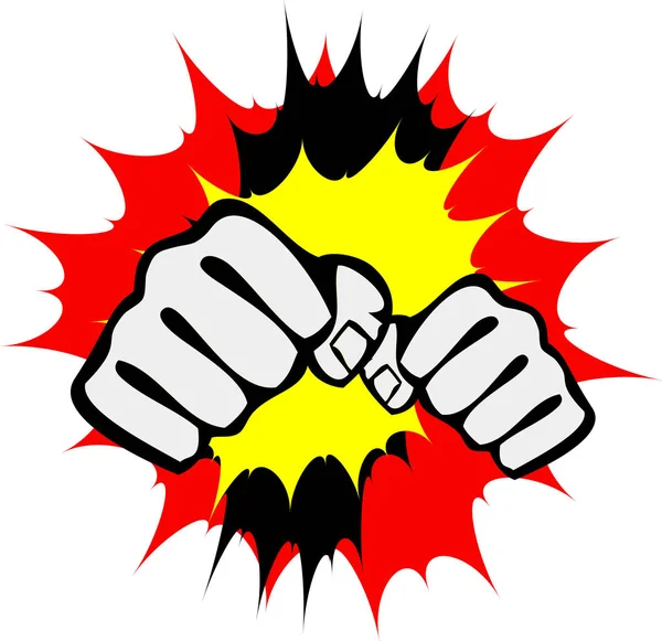 Simbol Couleur Art Martial Logo Karaté Design Créatif Emblème — Image vectorielle