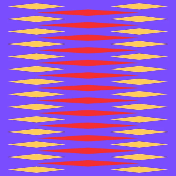 Vierkanten en geometrische vormen Patroon — Stockvector