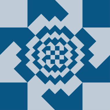 Kareler ve Geometrik Şekiller Deseni