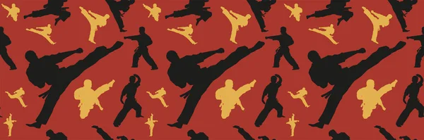 Boksörlerin Spor Malzemelerindeki Baskı Için Orijinal Doku Dövüş Sanatları Vektör — Stok Vektör