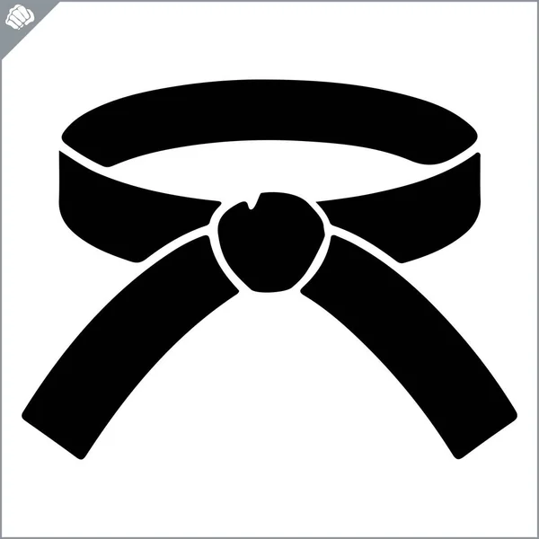 Arte Marcial Simbol Colorido Logotipo Karatê Design Criativo Emblema —  Vetores de Stock
