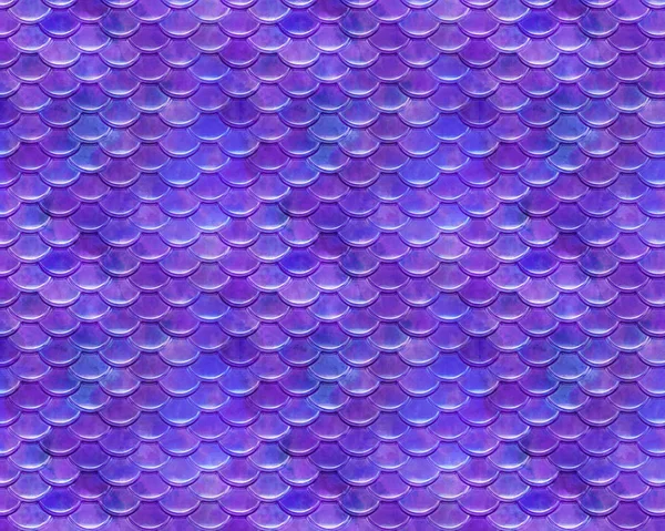 Pink Purple Repeating Playful Mermaid Fish Scale Pattern — Stock Photo, Image