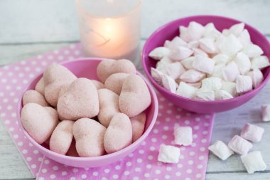 Pembe Pastel tatlı ve şekerleme