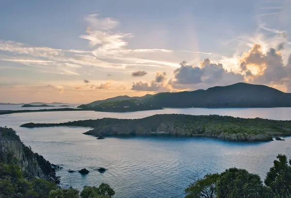 Britse Maagdeneilanden Caribisch Gezicht — Stockfoto