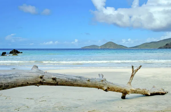 Caribbean Beach landschap Maagdeneilanden — Stockfoto