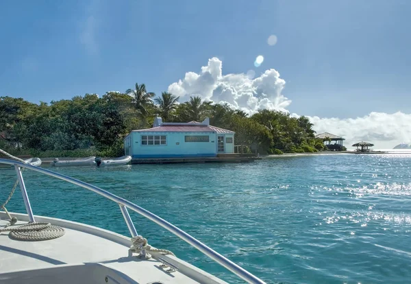 British Virgin Islands Marina Cay — Stock Photo, Image