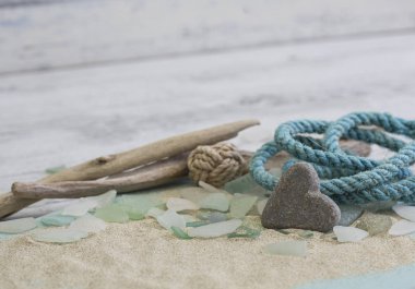 Beach natürmort kalp ile