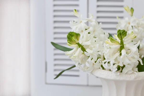 Stillleben mit kleinen weißen Frühlingsblumen — Stockfoto