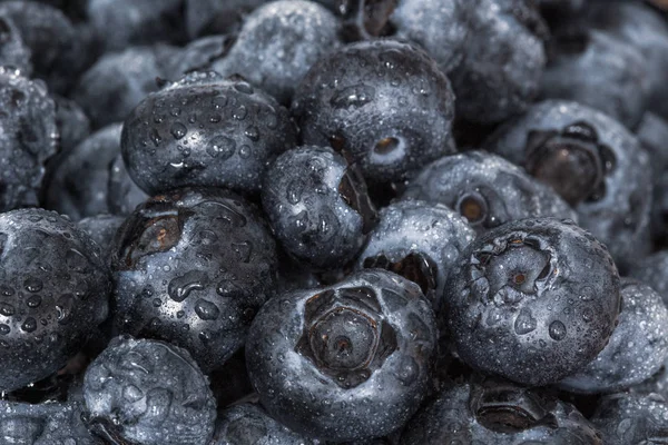 Close Up Of Fresh Blueberries — Stock Photo, Image