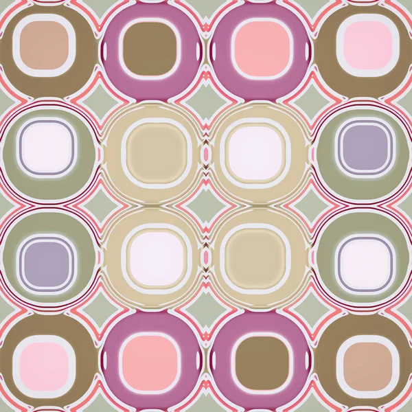 Retro Style patroon in pastelkleuren — Stockfoto