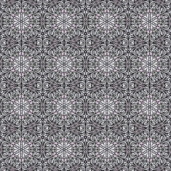 Diseño detallado del patrón de repetición sin costura — Foto de Stock