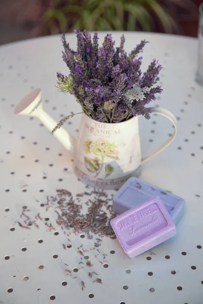 Lavender Still Life In Provence South Of France — Stock Photo, Image