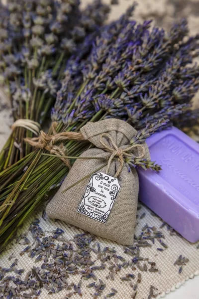 Lavender Still Life In Provence South Of France — Stock Photo, Image